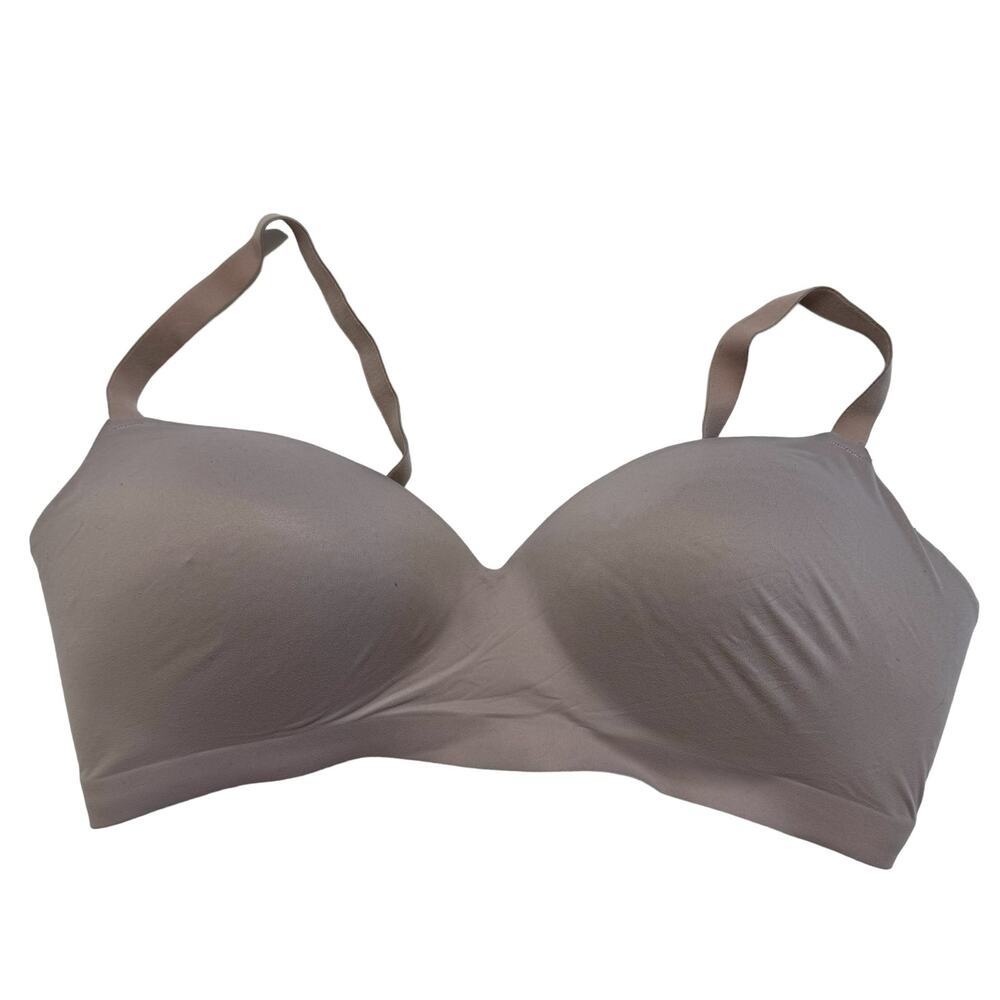 SOMA Enbliss Wireless Bra in Pink Beige Size 40D Wirefree Soft T-shirt Bra